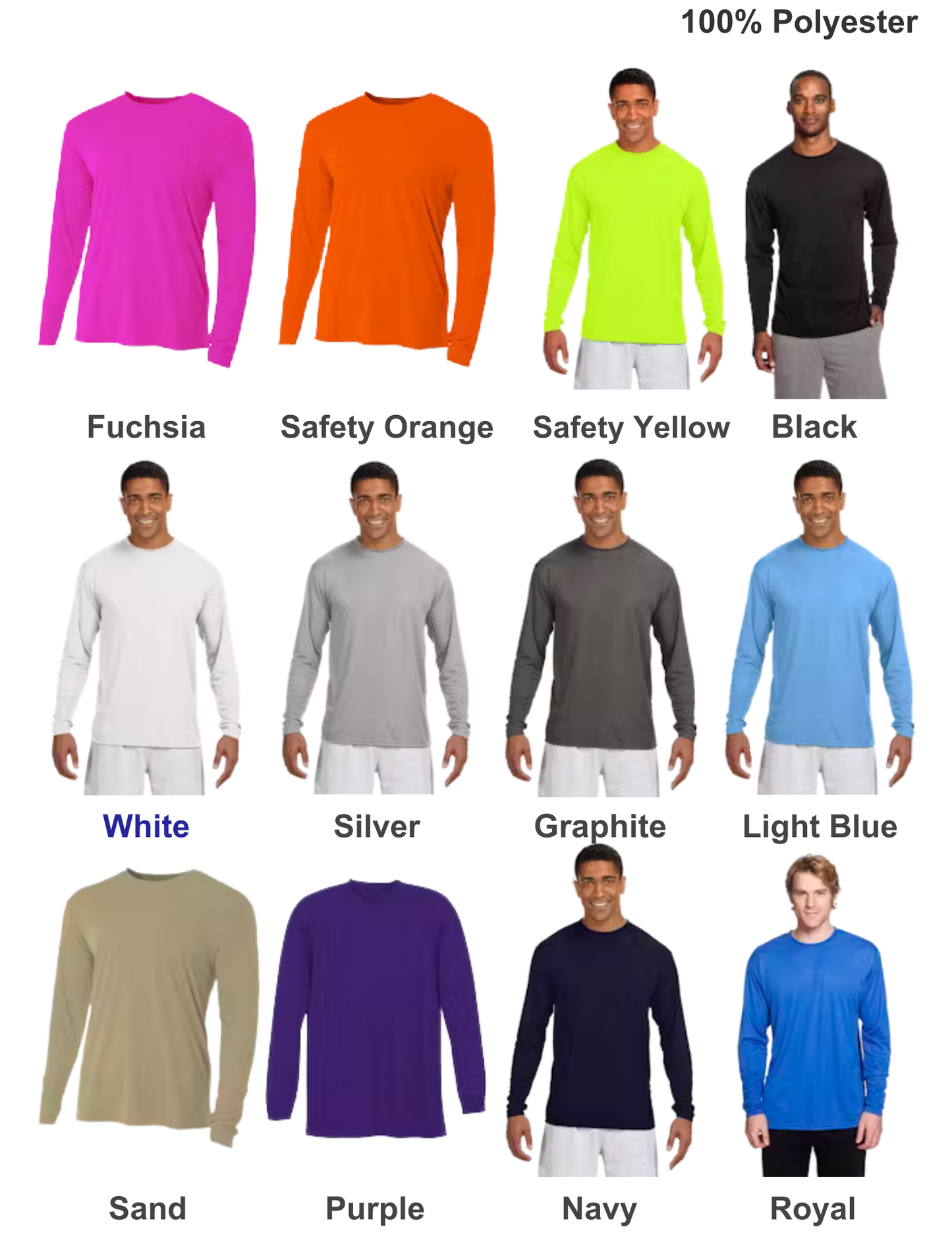 Custom long sleeve t-shirts