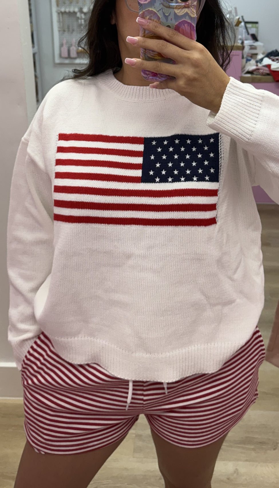 American Flag - Long Sleeve