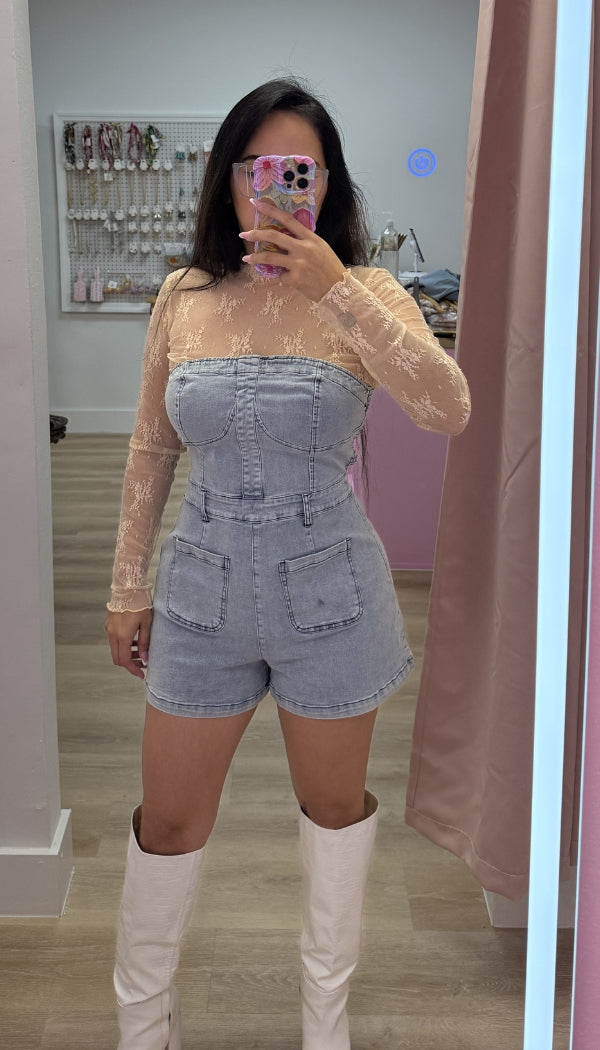 Sheer Confidence - Lace top