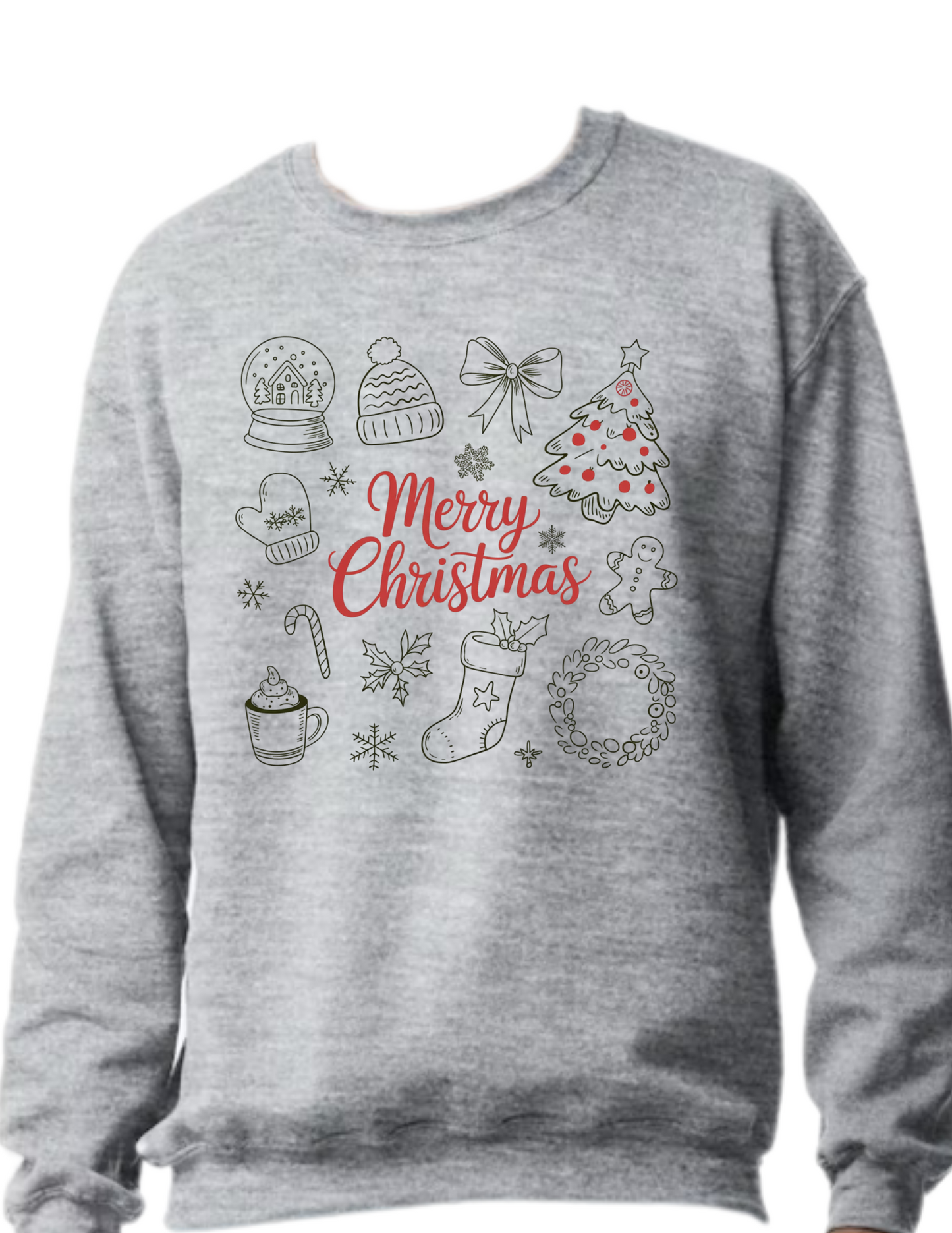 Merry Cozy Vibes - Crewneck Sweater