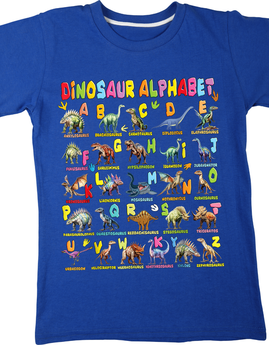 Dinosaur Alphabet - Graphic t-shirt (Kids)