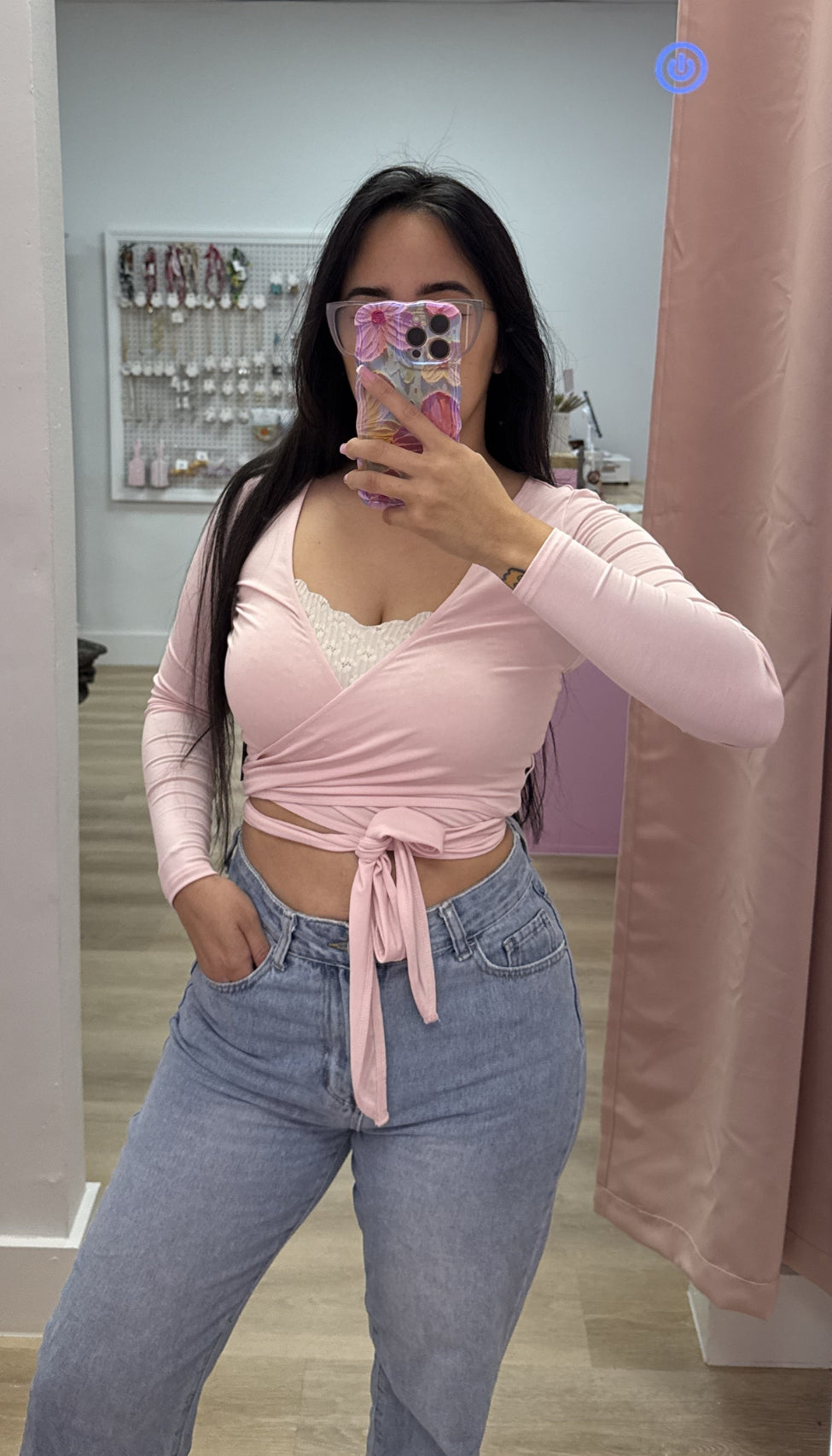 Kimi - V Wrap Top