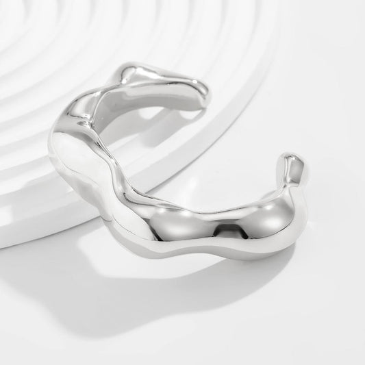 Irregular Shape Cuff Bangle