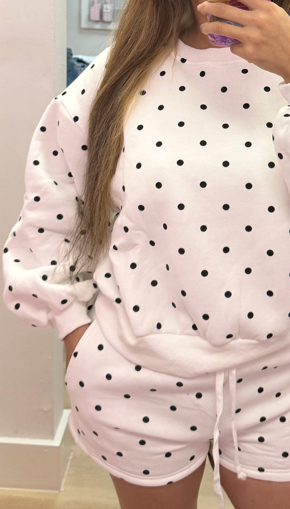 Polka Pop - Crew & Shorts Set