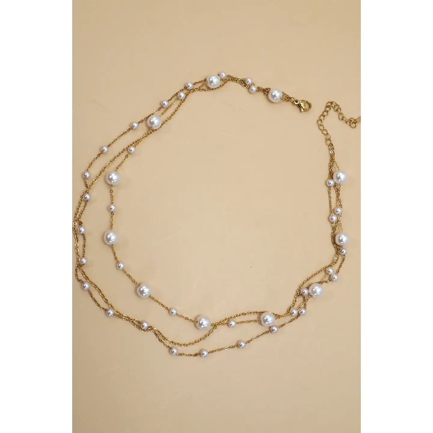 Ms, Pearl - Layered Necklace