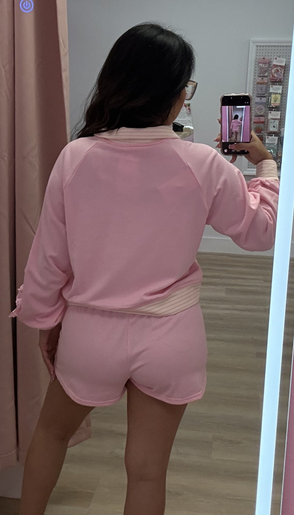 Bubble Gum Pink - Ruffle Set