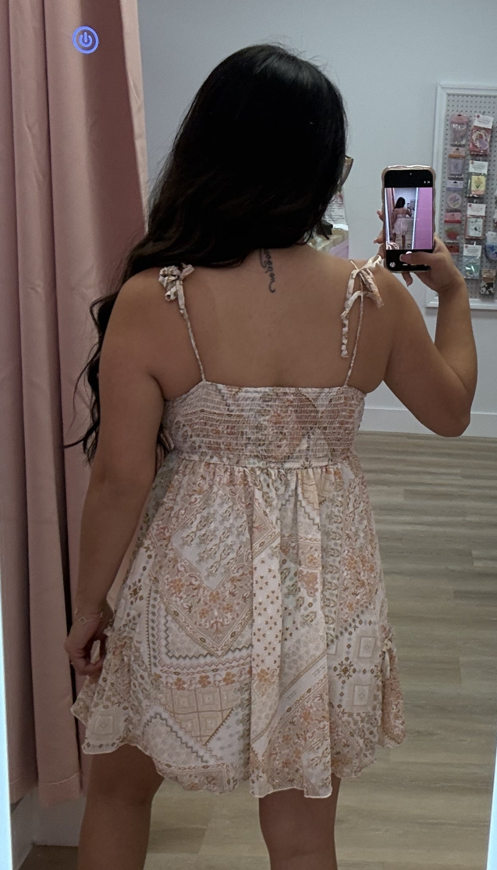 Boho Paisley - Mini Dress