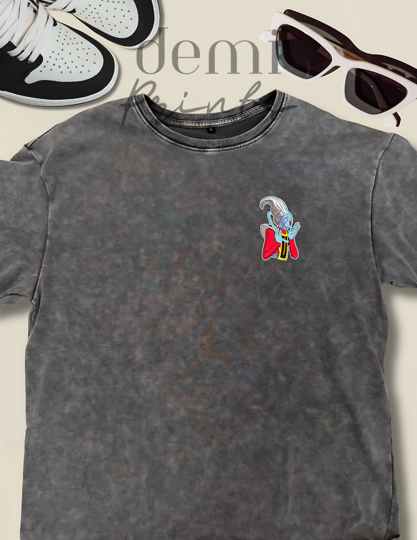 God of Destruction - Color block graphic t-shirt