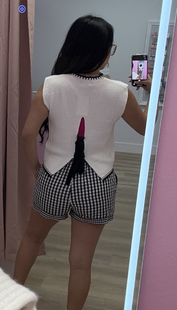 Jenny - Gingham Shorts
