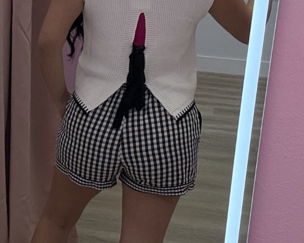 Jenny - Gingham Shorts