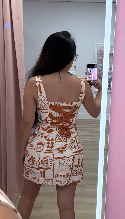 Flor Azteca - Mini Dress