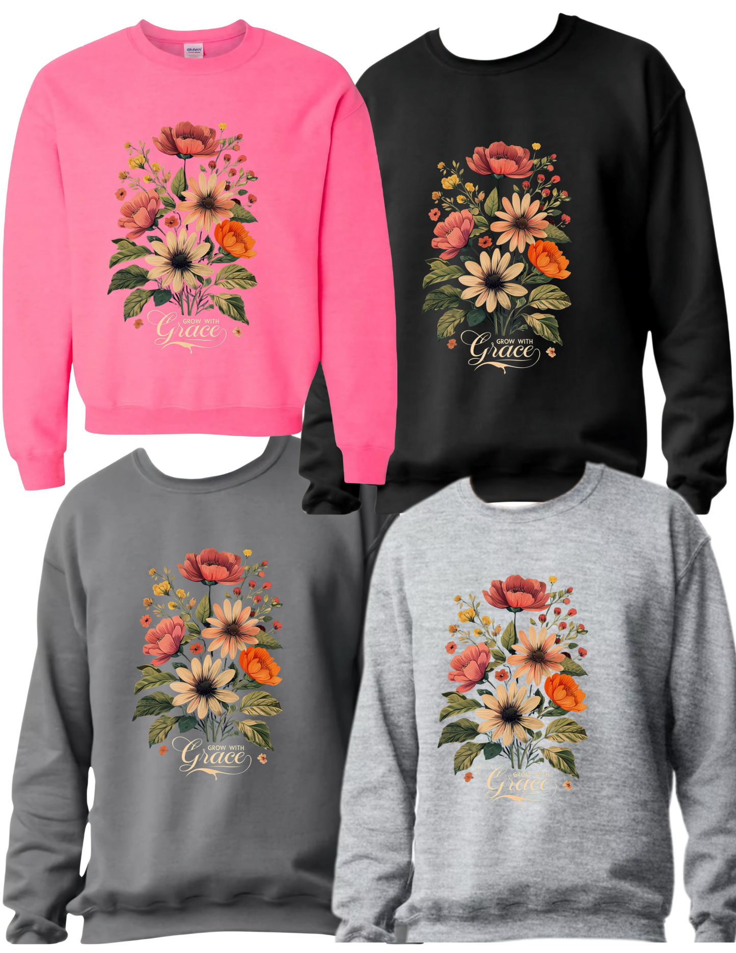 Grow with Grace - Crewneck Sweater