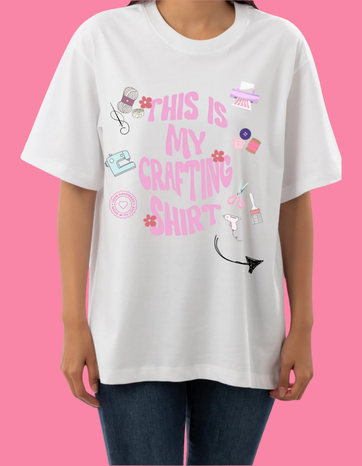 This is my crafting shirt - DTF Transfers