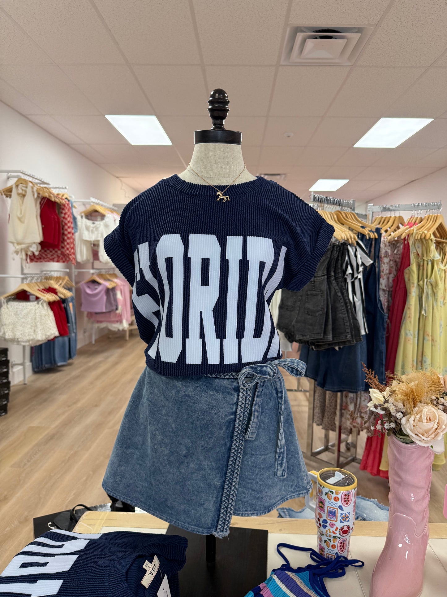 Florida Gal - Knit T-Shirt