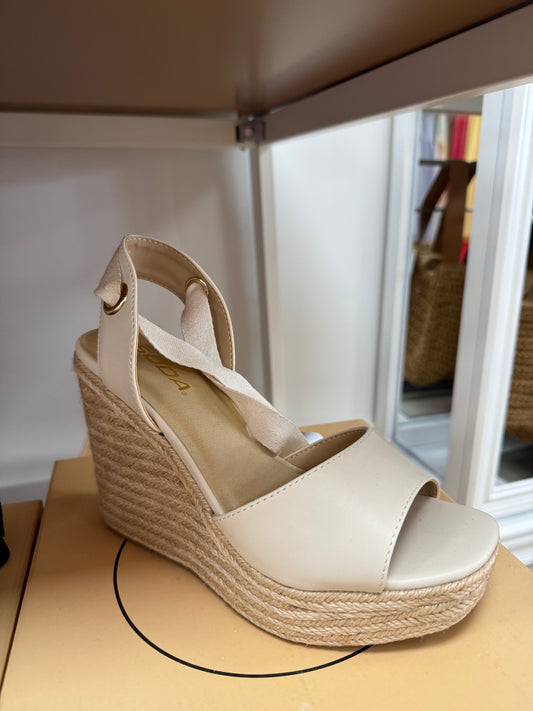 Gloria - Platform Wedge Heels