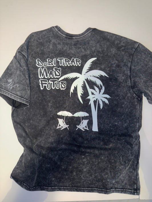 Color block graphic t-shirt