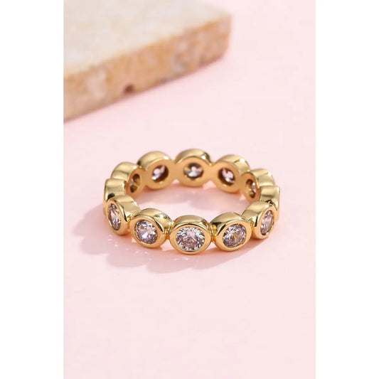 Eternity Band Stacked Rings