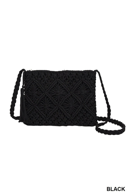 The Boho - Crochet Shoulder Bag