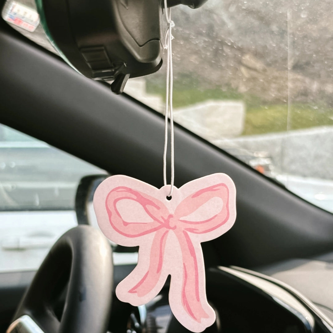 Bow Pink - Air Freshener