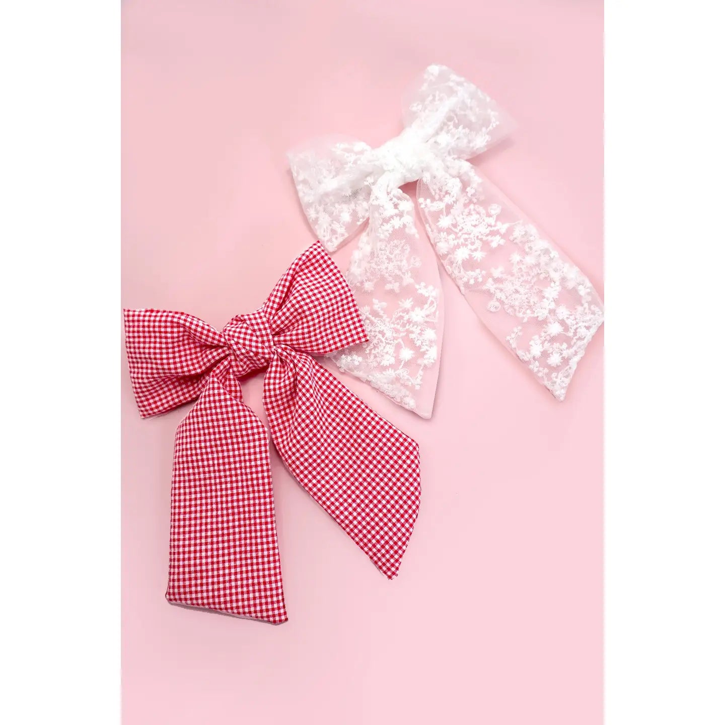 Cute Bow Ribbon - Hair Clips