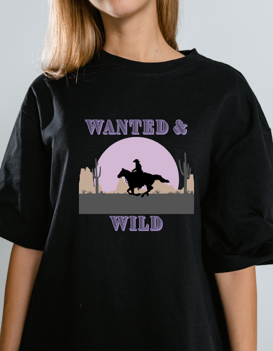 Wanted & wild - Graphic t-shirt