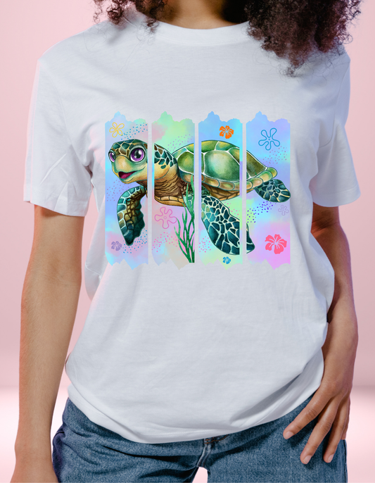 Water color turtle - Graphic t-shirt