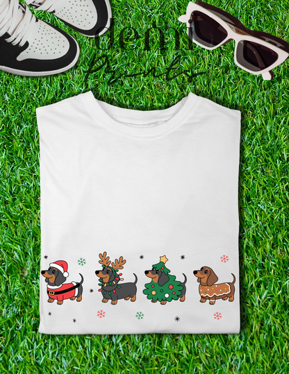 A Dachshund Christmas - Graphic t-shirt