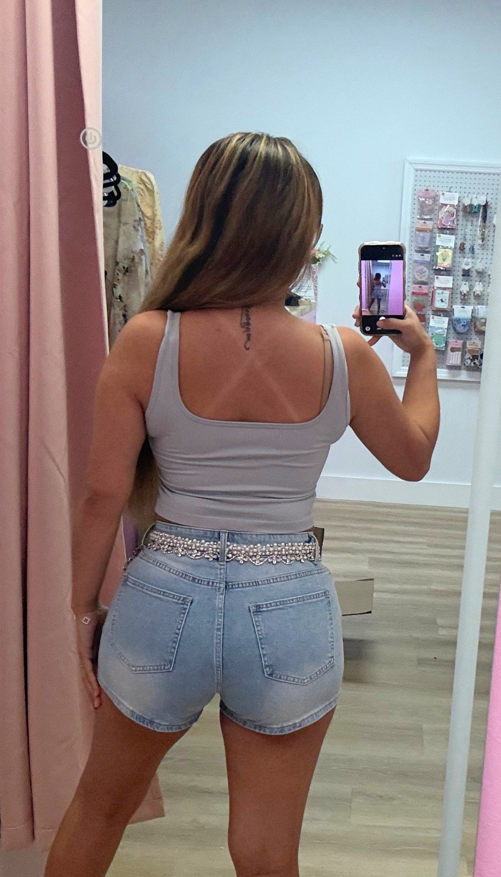 Lizzy - Denim Shorts