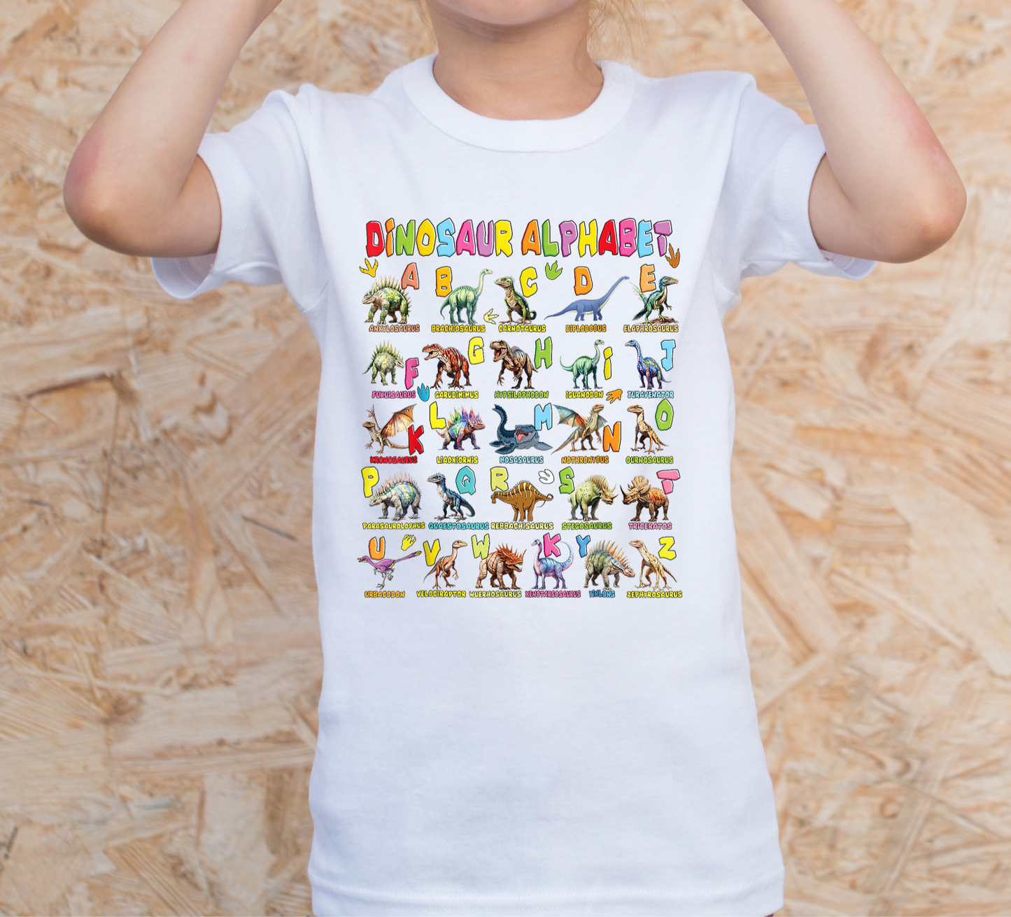 Dinosaur Alphabet - Graphic t-shirt