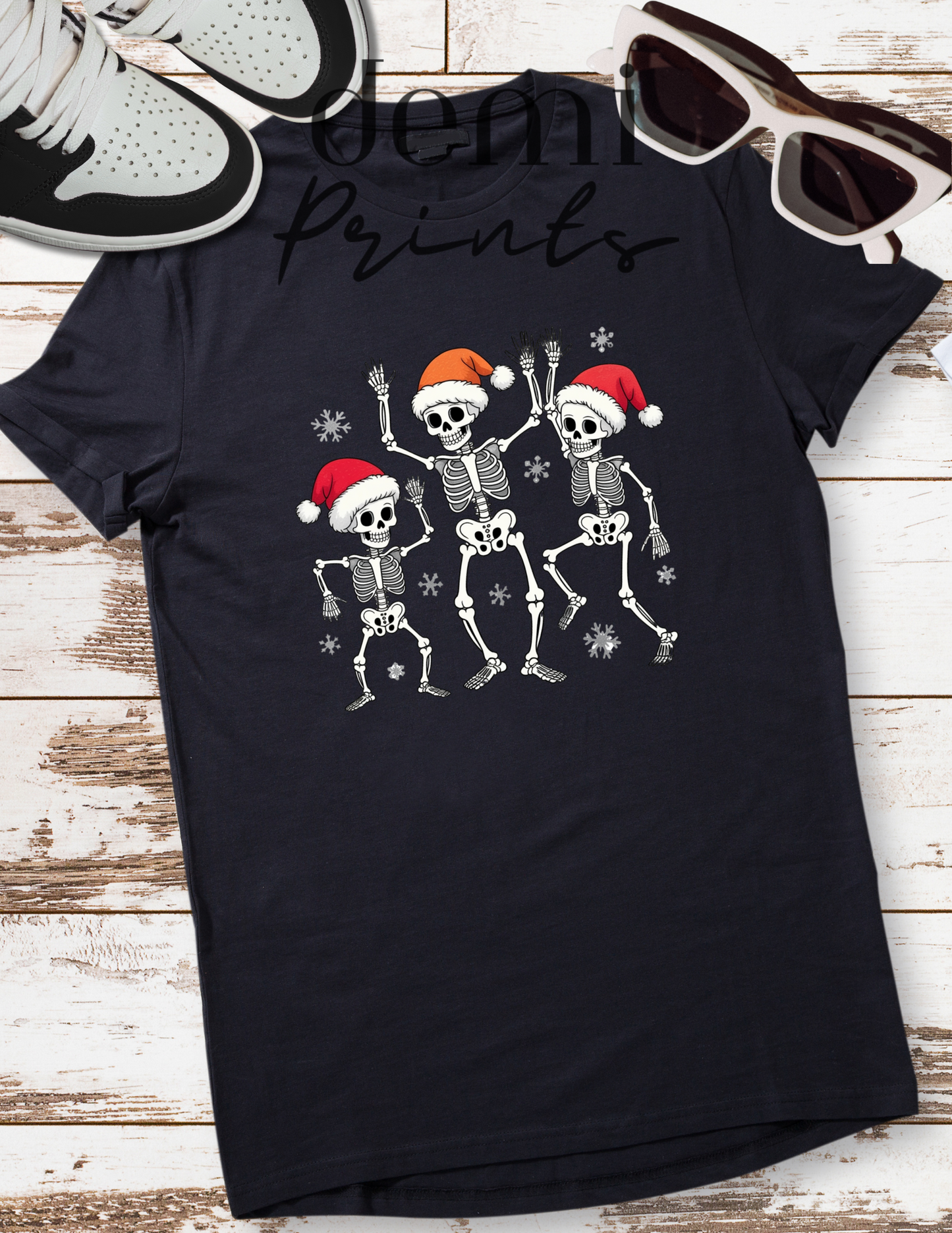 Skelly Christmas - Graphic t-shirt