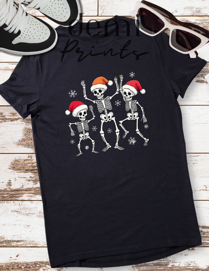 Skelly Christmas - Graphic t-shirt