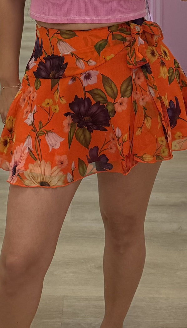 It's A Wrap - Mini Skirt