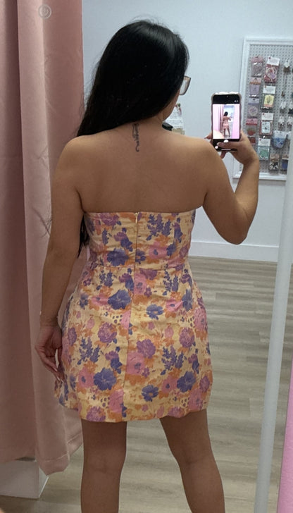 Sunny Side - Strapless Mini Dress