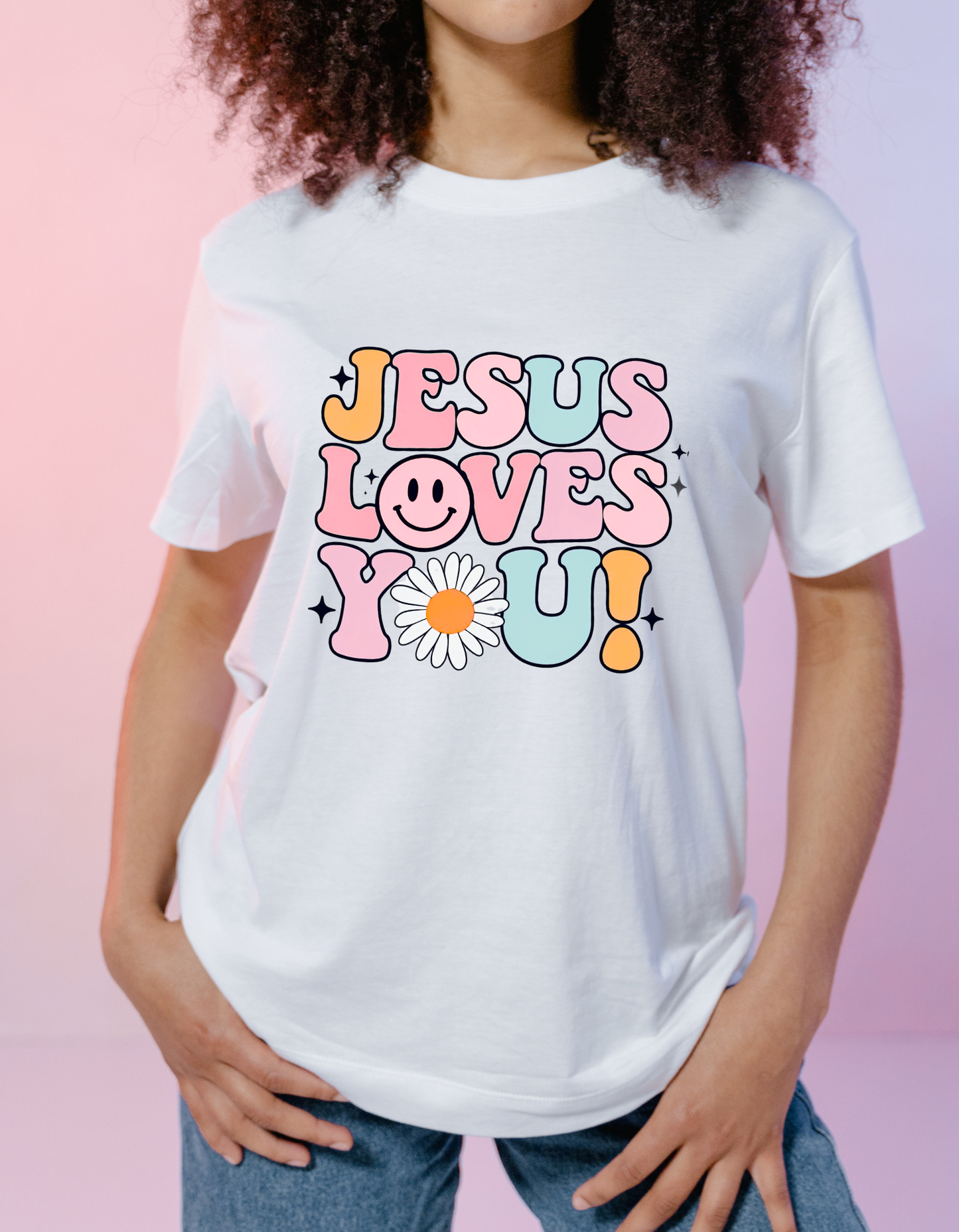 Jesus loves you - Graphic t-shirt