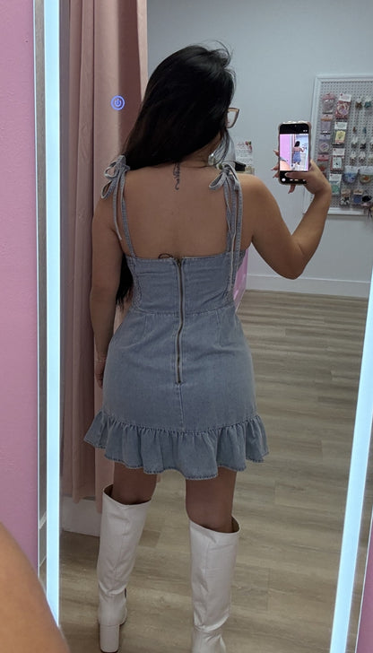 Denim Darlin - Mini Dress