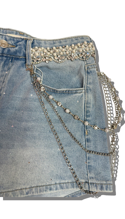 Lizzy - Denim Shorts