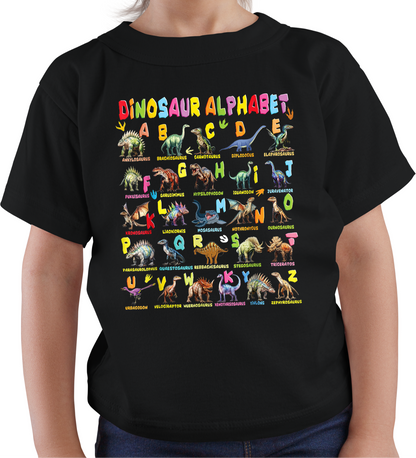 Dinosaur Alphabet - Graphic t-shirt