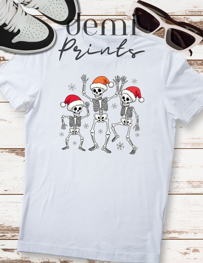 Skelly Christmas - Graphic t-shirt