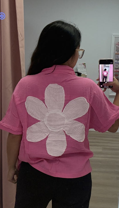 Patty - Flower Patch Top