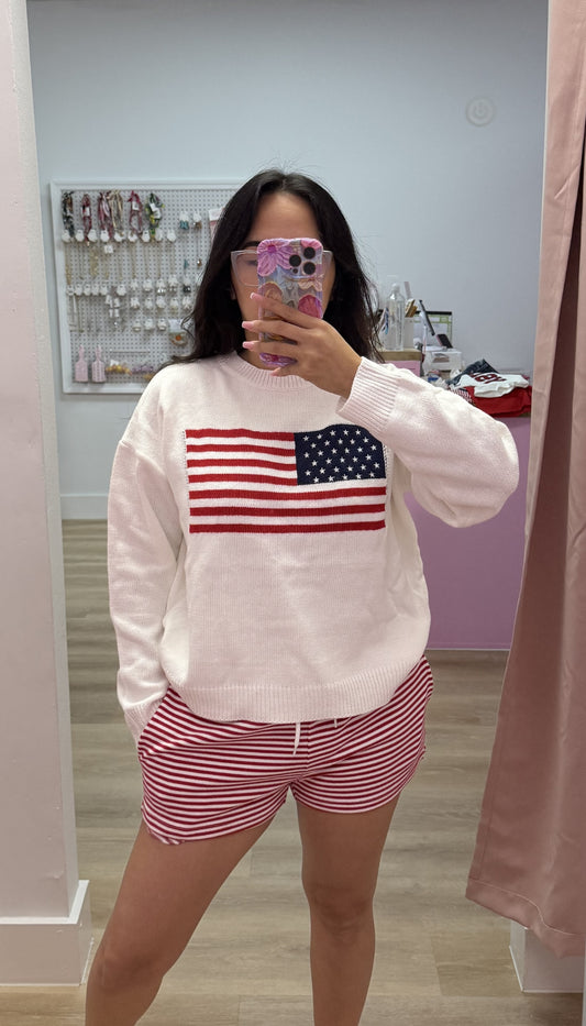 American Flag - Long Sleeve