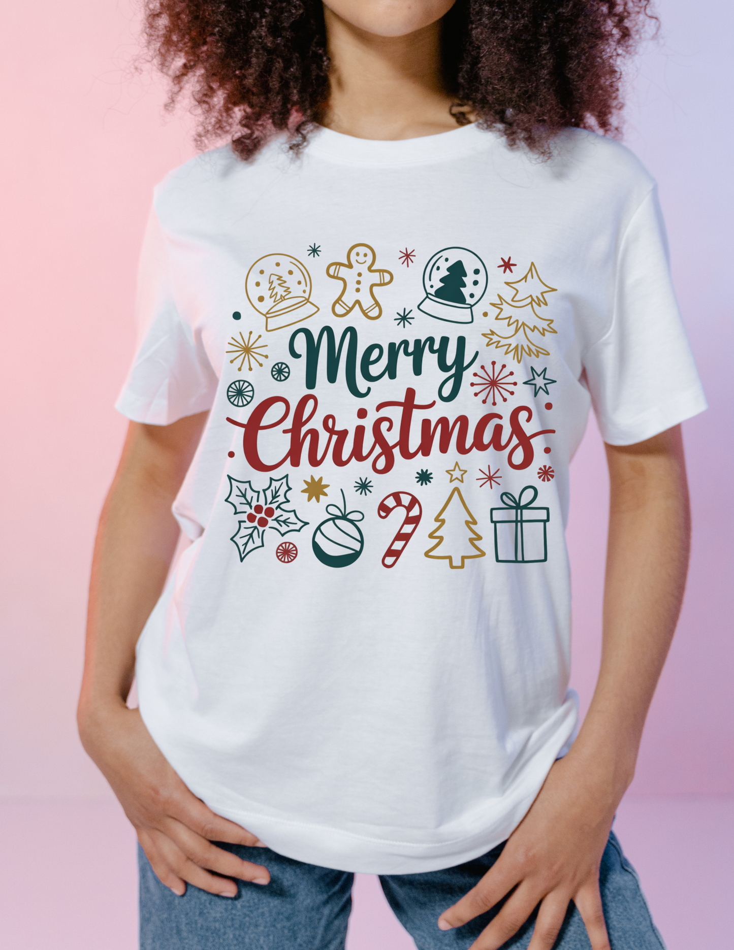 It's a Merry Christmas - Graphic t-shirt