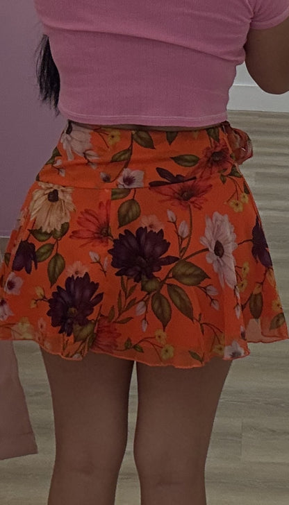 It's A Wrap - Mini Skirt