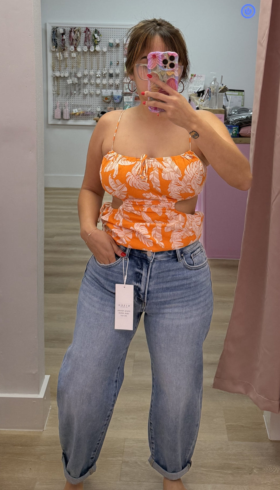 Stand out - High Rise Barrel Jeans