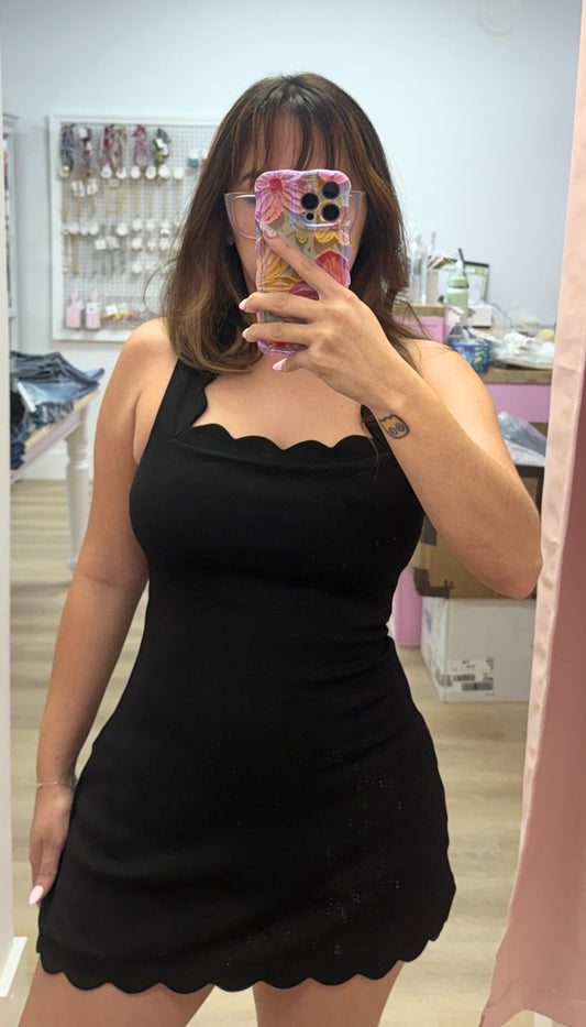 Charlotte - Scalloped Dress