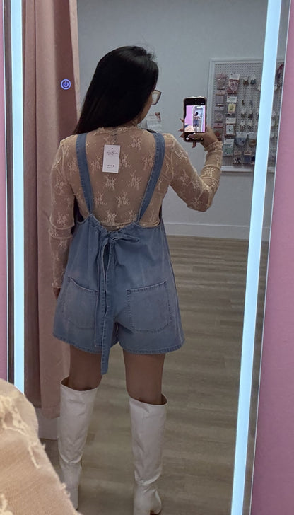 Everyday Escape - Denim Romper