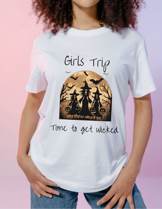 Girls trip, time to get wicked - Graphic t-shirt
