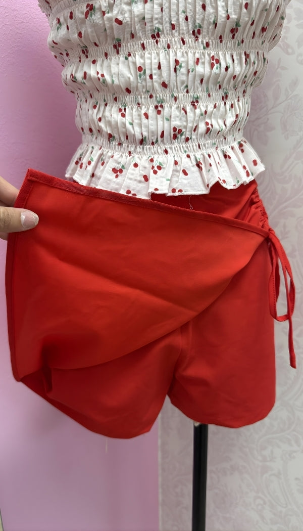 Lumi - Asymmetric Mini Skort