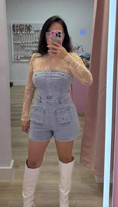 Sheer Confidence - Lace top