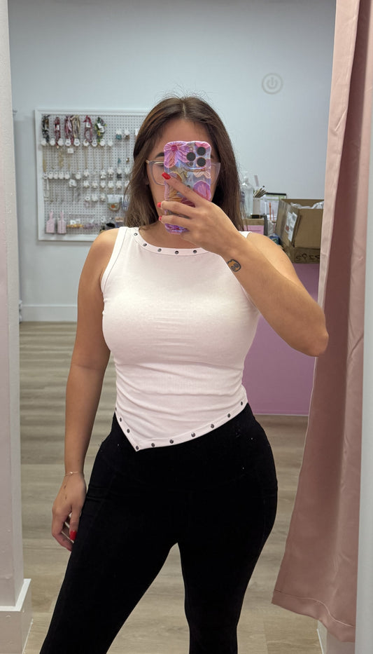 Jessie - Stud Tank Top