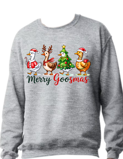 Merry Goosmas - Crewneck Sweater